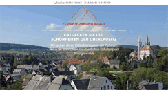 Desktop Screenshot of ferienwohnung-berge.de